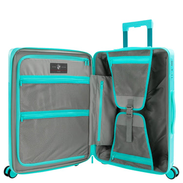 Heys HiLite - 4-Rollen-Trolley M 63.5 cm erw. (aqua breeze) - Ansicht 6