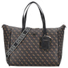 Guess Latona Carryon L - Bolso shopper 51 cm (brown logo/black)