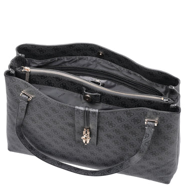 Guess Yvonne Logo Tote - Shopper L 45 cm (coal logo) - Ansicht 6