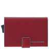 Piquadro Blue Square - Kreditkartenetui 10cc 10 cm RFID (red)