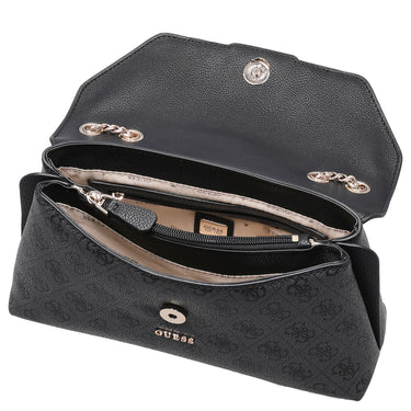 Guess Lindsey XBody Flap - Umhängetasche 27 cm (coal logo) - Ansicht 6