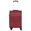 D&N Travel Line 9504 - Trolley de cabina con 4 ruedas S 55 cm (dark red)