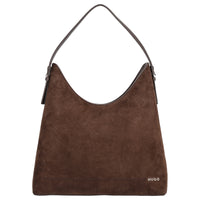 HUGO Women Yorih Hobo - Schultertasche 35 cm (dark brown)