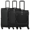 Travelite Umbria - Set de trolley con 4 ruedas 3 piezas (negro)