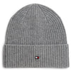 Tommy Hilfiger Flag Cashmere - Beanie (medium grey heather)
