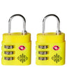 FPM Bank S Accessories Padlocks - TSA Schlösser (Paar) (laser lemon)