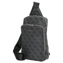 Guess Milano - Umhängetasche 33 cm (black/lime) - Markenkoffer