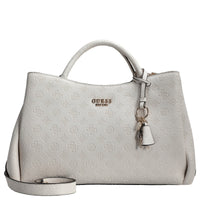 Guess Phoebe - Henkeltasche 33 cm (off white logo)