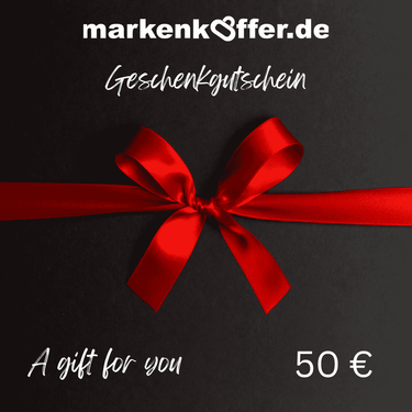 Gutschein via E - Mail - Markenkoffer