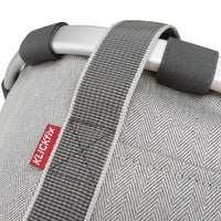 KLICKfix reisenthel Bikebasket 15 - Lenkerkorb 35 cm (heringbone grey) - Ansicht 2