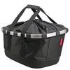 KLICKfix reisenthel Bikebasket GT 21 - Cesta portaequipajes (UniKlip 2) (negro)