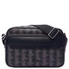 Lacoste The Blend Reporter - Bolso bandolera 24 cm (monogram noir gris)