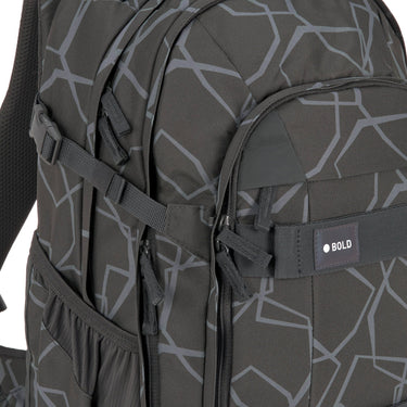 Lässig Bold Origin - Schulrucksack 46.5 cm (Edges Grey) - Ansicht 6