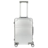 NINETYGO Metal - Trolley de cabina con 4 ruedas S 55 cm (plata)