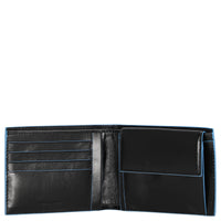 Piquadro Blue Square - Herrengeldbörse 4cc 12.5 cm (black) - Ansicht 2