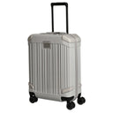 Piquadro Pop - 4-Rollen-Kabinentrolley 55 cm (white) - Ansicht 2