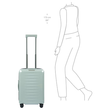 Porsche Design Roadster Hardcase - 4-Rollen-Kabinentrolley S 55 cm (chalk shiny) - Ansicht 7
