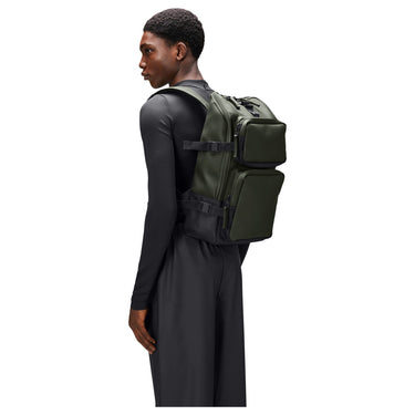 Rains Trail Cargo - Rucksack 13" 45 cm (green) - Ansicht 5