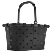 reisenthel carrybag XS - Einkaufskorb Mini 21 cm (frame glossy dots black)