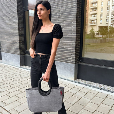 reisenthel loopshopper M - Shopper 40 cm (frame twist silver) - Ansicht 7
