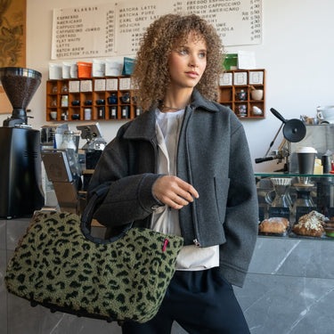 reisenthel loopshopper M - Shopper 40 cm (teddy leo olive) - Ansicht 5