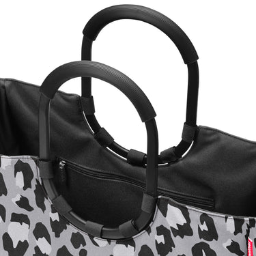 reisenthel shopping loopshopper L - Einkaufstasche mit Bügel 46 cm (frame leo nero) - Ansicht 3