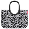 reisenthel shopping loopshopper L - Bolsa de compras con asa 46 cm (frame leo nero)