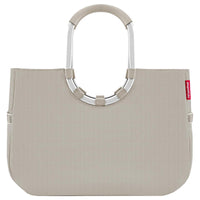 reisenthel shopping loopshopper L - Einkaufstasche mit Bügel 46 cm (herringbone sand)