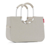 reisenthel shopping loopshopper L - Einkaufstasche mit Bügel 46 cm (herringbone sand) - Ansicht 2