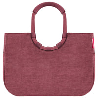 reisenthel shopping loopshopper L - Einkaufstasche mit Bügel 46 cm (twist maroon)