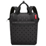 reisenthel travelling allrounder R - Rucksack 40 cm (glossy dots black)