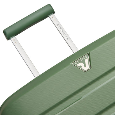 Roncato B - Flying Neon - 4 - Rollen - Trolley M 68 cm (verde militare) - Markenkoffer