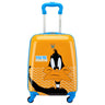 Roncato Looney Tunes Kids - 4-Rollen-Kindertrolley 44 cm (Daffy Duck Arancio)