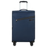 Samsonite Litebeam - 4-Rollen-Trolley M 66 cm erw. (midnight blue)