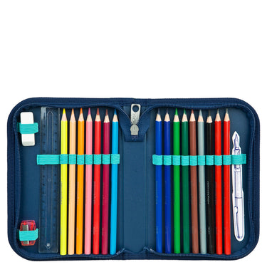 Scooli EasyFit Glow DIN - Schulranzen Set 5tlg. (Dotty Dolphin) - Ansicht 7