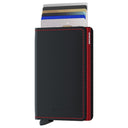 Secrid Matte Slimwallet - Geldbörse RFID 6.8 cm (black-red) - Ansicht 2