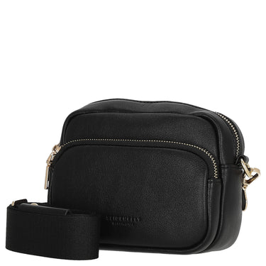 Seidenfelt Heby - Schultertasche 18 cm (black/gold) - Ansicht 2