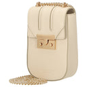 Seidenfelt Roros Mobile - Umhängetasche 18 cm (beige/gold) - Ansicht 2