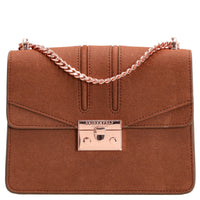 Seidenfelt Roros - Schultertasche 21 cm (red brown)