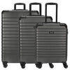 Somko Line - Set de trolley con 4 ruedas 3 piezas (antracita)