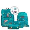 Step by Step Cloud - Set de mochila escolar 5 piezas (Turtle Josie)