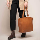 The Chesterfield Brand Berlin - Shopper 15.4" L Leder 28 cm (cognac) - Ansicht 9