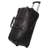 The Chesterfield Brand Jayven - Bolsa de viaje con ruedas de cuero 60 cm (black)