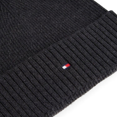 Tommy Hilfiger Flag - Beanie (charcoal gray) - Ansicht 4