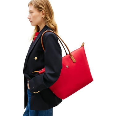 Tommy Hilfiger Popette - Shopper 48 cm (primary red) - Ansicht 5