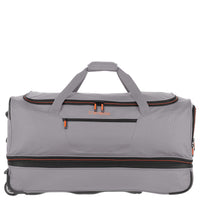 Travelite Basics - Rollenreisetasche 98/119L 70 cm erw. (grau/orange)