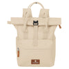 Travelite Basics Short Handle - Rolltop mochila 46 cm expandible (off-white)