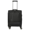 Travelite Crosslite - Trolley de cabina S 4 ruedas 55 cm expandible (negro)