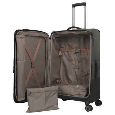 Travelite Crosslite - 4-Rollen-Trolley L 77 cm erw. (oliv) - Ansicht 7
