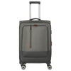 Travelite Crosslite - Trolley de 4 ruedas M 66 cm expandible (oliv)